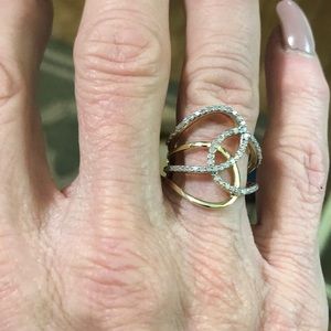 💎💎♥️🌹10k DIAMOND FREESTYLE RING 💎💎❤️🌹